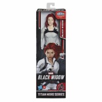 Hasbro Marvel Avengers Black Widow Titan Hero Series Blast Gear Taskmaster Action Figures Perspective: Main