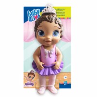 Hasbro Baby Alive Sweet Ballerina Brown Hair Baby Doll - Purple Perspective: Main