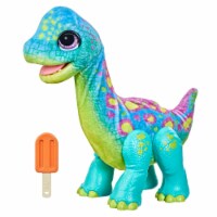 Hasbro furReal Snackin’ Sam the Bronto Interactive Animatronic Dinosaur Plush Toy Perspective: Main