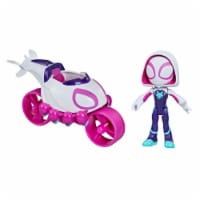 Hasbro Marvel Spidey and His Amazing Friends Ghost-Spider Copter-Cycle Perspective: Main