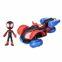 Hasbro Disney Junior Marvel Spidey and His Amazing Friends Techno-Racer Miles Morales Perspective: Main