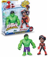 Hasbro Disney Junior Marvel Spidey and His Amazing Friends Hero Reveal Ghost and Black Panther Perspective: Main