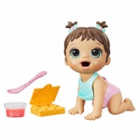 Hasbro Baby Alive Lil Snacks Brunette Doll Perspective: Main