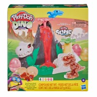 Play-Doh Dino Crew HydroGlitz Slime Lava Bones Island Playset