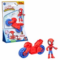 Hasbro Marvel Spidey and His Amazing Friends Spidey with Motorcycle Perspective: Main