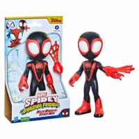 Hasbro Marvel Spidey and His Amazing Friends Supersized Miles Morales: Spider-Man Action Figure Perspective: Main