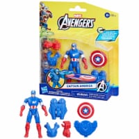 Marvel Avengers Epic Hero Series Battle Gear Captain America Perspective: Main