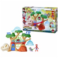 Marvel Spidey and His Amazing Friends Dino-Webs Treehouse Playset Perspective: Main