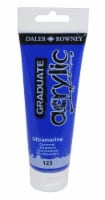 Daler-Rowney Graduate Acrylic Ultramarine Blue Perspective: Main