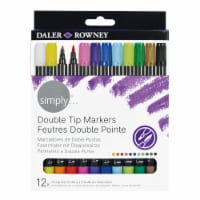 Daler - Rowney Simply Dual Tip Marker Set Perspective: Main
