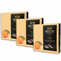 Beech's Fine Chocolates | Dark Chocolate Orange Creams | Vegan Friendly| 3 Pack 90g Each
