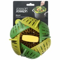 Joseph Joseph Bloom Folding Steamer Basket - Green/Yellow Perspective: Main