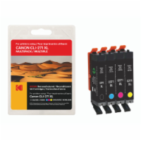 KODAK Compatible Ink Cartridge Replacement for Canon PGI-270XL Black and CLI-271XL Color
