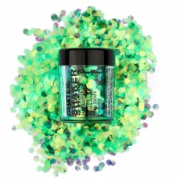 Chunky Glitter Shaker, Vegan Color, Versatile Shimmer for Face, Nails or Hair, 0.18 oz.