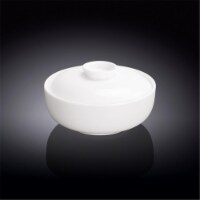 Wilmax 991137 400 ml Soup Cup with Lid&#44; White - Pack of 36