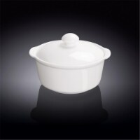 Wilmax 991141 300 ml Soup Cup with Lid&#44; White - Pack of 36