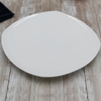 [ Set Of  3] Fine Porcelain Square Platter 11.5  X 11.5  | 29.5 X 29.5 Cm WL-991003/A
