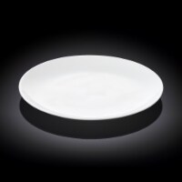 [ Set Of 6] Fine Porcelain Rolled Rim Dinner Plate 9 | 23 Cm WL-991014/A
