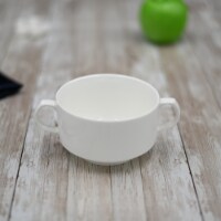 [ Set Of  4] Fine Porcelain Soup Cup 4  | 10.5 Р РЋР С 12 Fl Oz | 350 Ml WL-991230/A