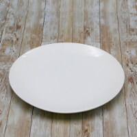 [ Set Of  3] Fine Porcelain Round Platter 12  | 30.5 Cm WL-991251/A