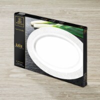 Fine Porcelain Oval Platter 14  X 10  | 35 X 25 Cm In Gift Box WL-880103/1C