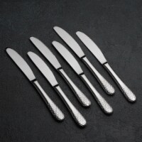 [ Set Of 24] Dinner Knife 8.5 | 22 Cm In White Box WL-999200/A