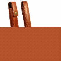 Tuff Luv E2-51 Alston Craig Vintage Leather Executive Pen holder - Brown