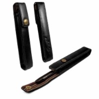 Tuff Luv E2-52 Alston Craig Vintage Leather Executive Pen holder - Black
