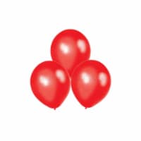 25 pcs 12  Metallic Red Balloons Latex Birthday Decorations Party celebrations Plain