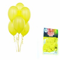 50 X 12  Helium Quality Latex Yellow Balloons Birthday Wedding Party Decorations Plain