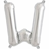 16  Silver Letter W Balloons Party Inflatable Bunting Banner Decorations Gifts