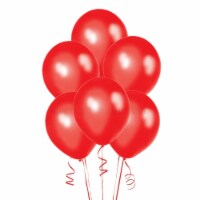 10 Metallic Red Balloons Birthday Wedding Valentine Party Decorations Plain