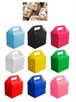 30 Mix Colour Party Lunch Boxes Takeaway Sweet Birthday Wedding Food Bags Meal