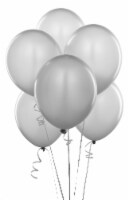 Metallic Silver Balloons 12Inch 25pcs