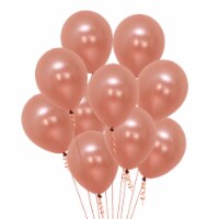 Metallic Rose Gold Balloons 12Inch 25pcs