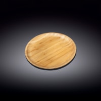 [ Set Of 12] Natural Bamboo Plate 5 | 12.5 Cm WL-771029/A