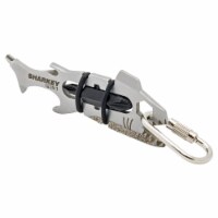 True utility Hard Case Sharkey Multi-Tool - Silver/Black Perspective: Main