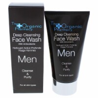 Men Deep Cleansing Face Wash by The Organic Pharmacy for Men - 2.5 oz Cleanser