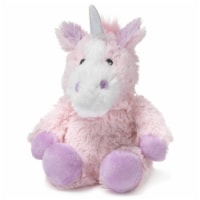 Warmies Pink Unicorn Heatable Stuffed Animal
