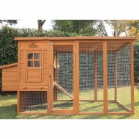 Pets Imperial Arlington Chicken Coop with Extra Long Run 8ft/2.5m and Ashpalt Roof Suitable
