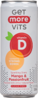 Get More Vits® Mango & Passionfruit Sparkling Drink Perspective: Main