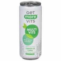 Get More® Vits Lemon & Lime Sparkling Drink Perspective: Main