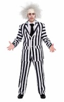 Black & White Striped Suit Adult Costume | Large