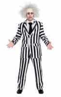 Black & White Striped Suit Adult Costume | X-Large