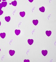 Shatchi 14g Purple Heart Confetti Table Party Decorations Anniversary Wedding Birthday 1PK
