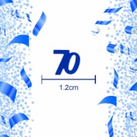 14g 70th Blue Happy Birthday Party Glitz Table Confetti Sprinkles Decorations