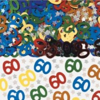 2 x 14g 80th Mix Happy Birthday Party Glitz Table Confetti Sprinkles Decorations 