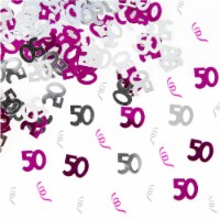 Shatchi 14g 50th Pink Happy Birthday Party Glitz Table Confetti Sprinkles Decorations