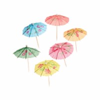 144 Cocktail Umbrella Food Stick Pick Decoration Summer Hawaiian Party Wedding