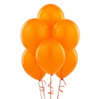 5 pcs 12  Latex balloons  Orange Colour birthday party wedding celebrations Plain